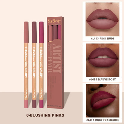 Pack 3 lip liner