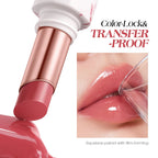 O.TWO.O Glossy Lipstick Lip Tint Mirror Ice-film 24h Moisturize Nourish Smooth Non-Sticky 3D Glossy Lip Glaze Lipstick Makeup