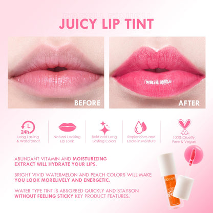 Lip oil teinté