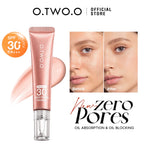 O.TWO.O Face Primer Makeup Base Suncreen SPF30 Invisible Pore Smooths Fine Lines Oil-Control Brighten Moisture Primer Makeup