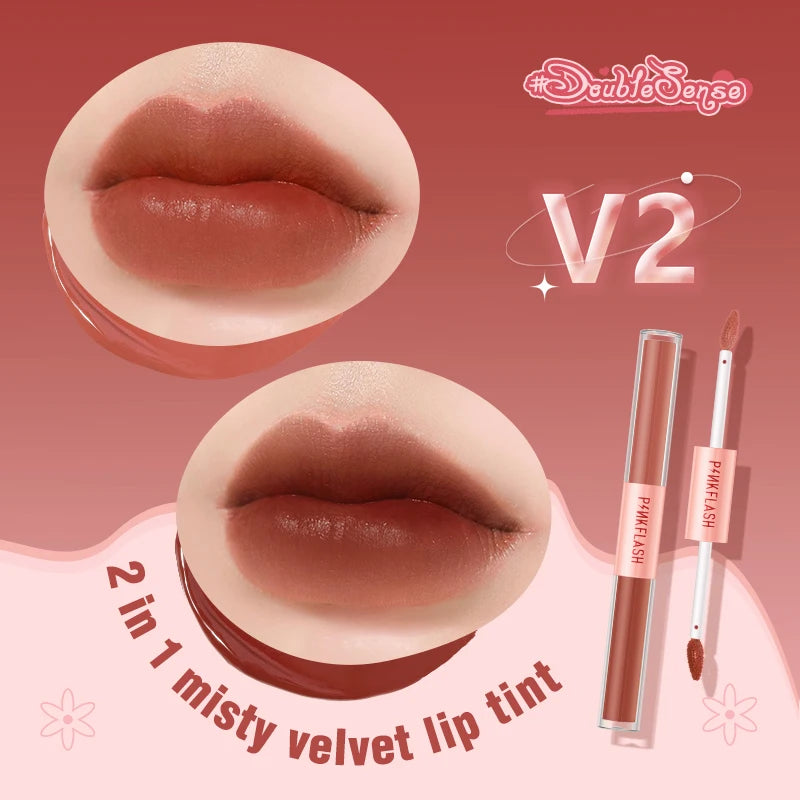 Lipstick liquide 2 en 1 mat/velour