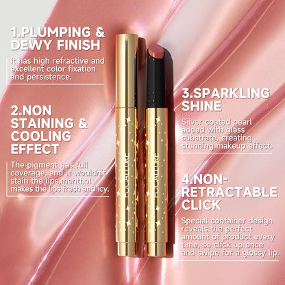 Gloss pailleté en stick