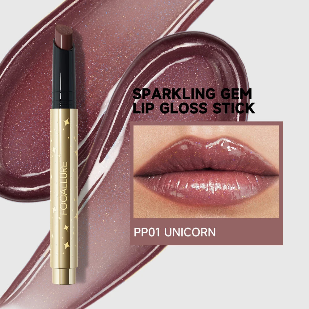 Gloss pailleté en stick