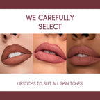 Pack lipstick + lip liner mat