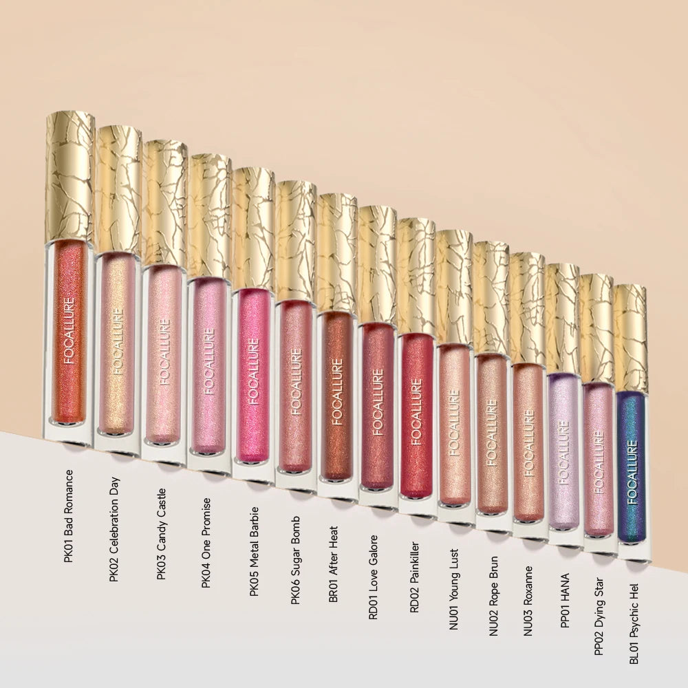 Lipstick liquide métallique