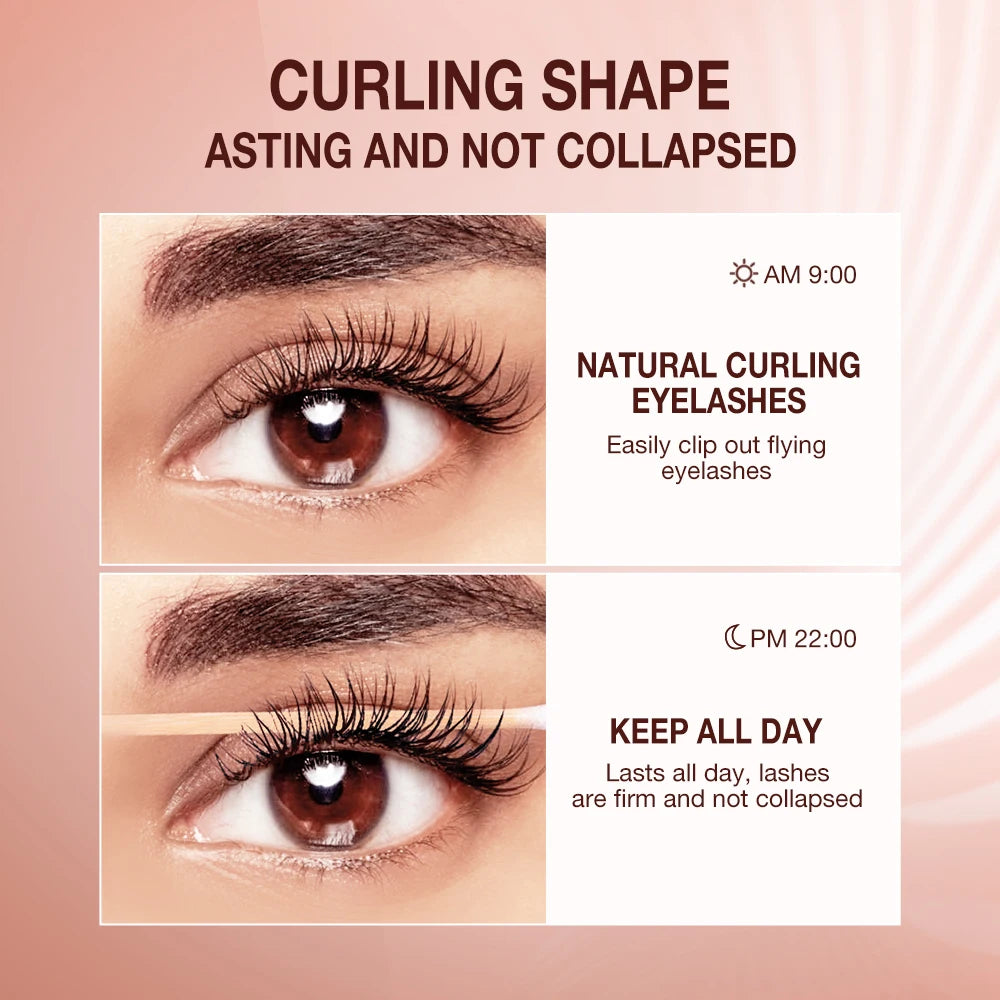 O.TWO.O Eyelash Curler Comb Eyelashes Fits All Eye Shapes Lash Lift Curling Clip Eye Makeup Tools With 1 Silicone Refill Pads