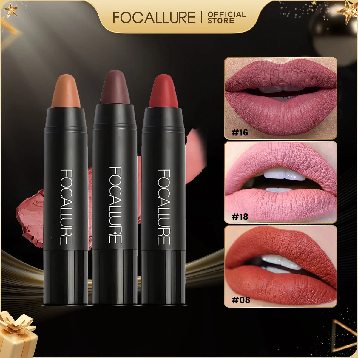 Lip liner mat/métallique